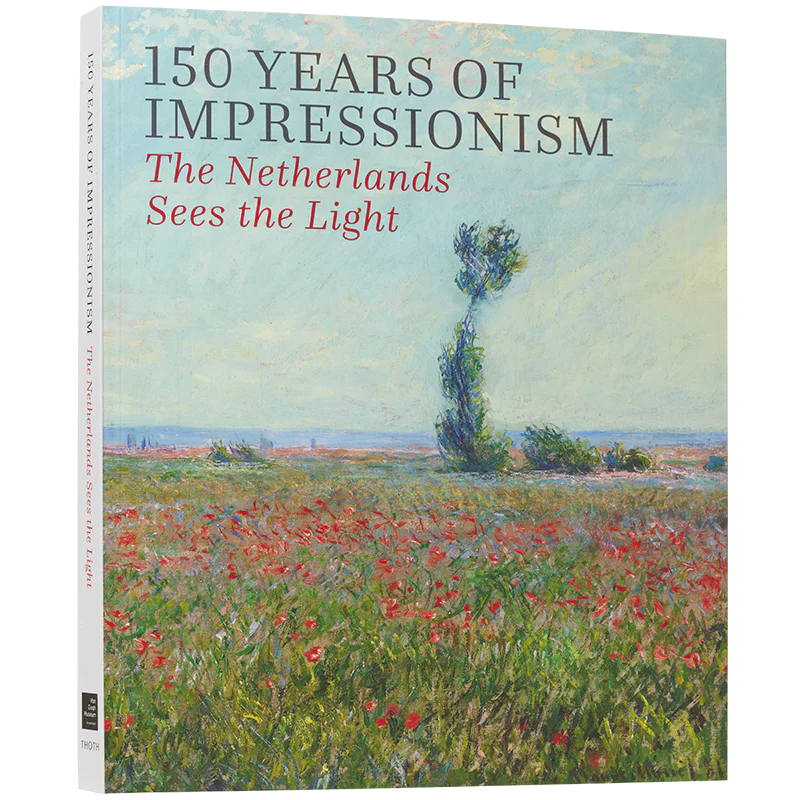 Omslag van de catalogus '150 jaar impressionisme. Het licht breekt door in Nederland'
